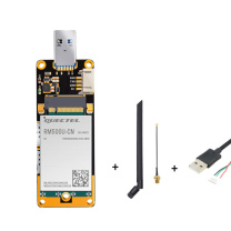 仁聚益 物联网5G通模块工业级网关 RM500UCNVAA+转接板【QTMR0 M.2封装无线通信模组 5G模块