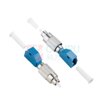荣威胜 光纤耦合器 RWS-FL-JK 1个/个 接口类型:FC公-LC母 材质:陶瓷 (蓝色)