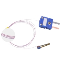 开普森 T型热电偶测温线 温度传感器铁氟龙感温线 TT-T-36 1米焊点插头