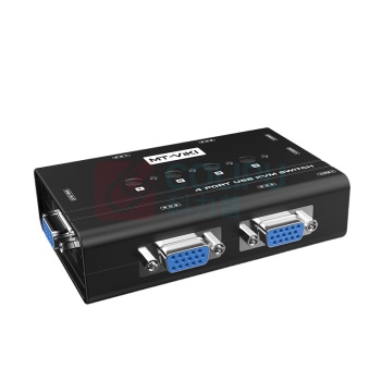 迈拓维矩 MTVIKI 手动kvm切换器 T-460KL 4进1出