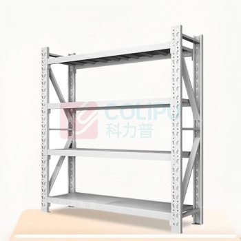 辽誉 货架 四层 150*60*200cm 单层承重200KG (白色)