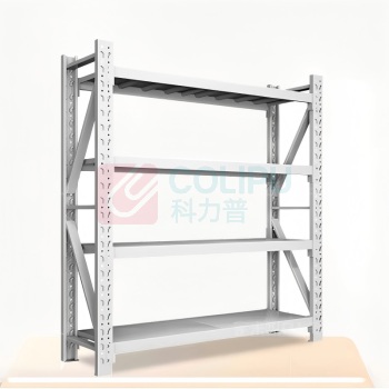 辽誉 货架 四层 150*60*200cm 单层承重200KG (白色)