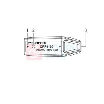 CYBERTEK 示波器电流探头超宽带交流无源电流探头 CPF1100 (0.5A/ 25kHz-1GHz)