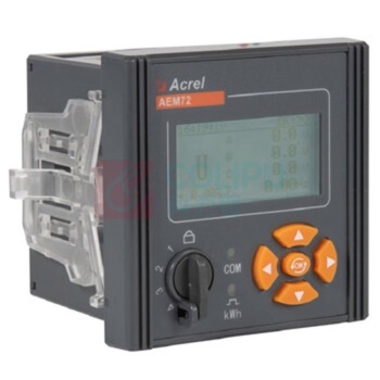 安科瑞 电能表 AEM72 380V/5A变比自设 支持谐波监测,有功电能精度0.5S级 AEM72