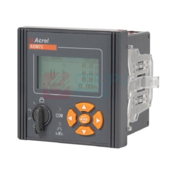 安科瑞 电能表 AEM72 380V/5A变比自设 支持谐波监测,有功电能精度0.5S级 AEM72