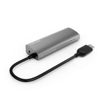 睿因 Wavlink 千兆以太网外置USB3.0扩展HUB3口分线器RJ45网线口转换器 WL-UH3031G