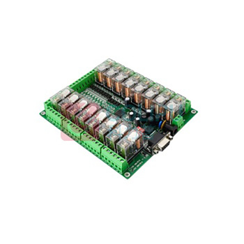 智嵌物联 24v16路口继电器控制终端控制板 ZQWL-IO-2BX1R16 不含电源适配器跟外壳