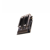 ALINX FMC 卡 2 路 40G QSFP+ 光纤 FMC HPC 卡 FH1224