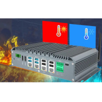 森克 迷你工业电脑主机 SK-BDRCGKH14 嵌入式微型电脑低功耗工控机机器视觉控制器 支持4G模块