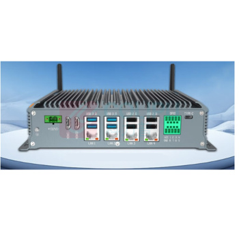 森克 迷你工业电脑主机 SK-BDRCGKH14 嵌入式微型电脑低功耗工控机机器视觉控制器 支持4G模块