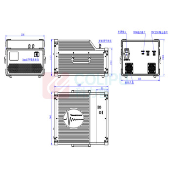 滨能 太赫兹波信号调理放大组件 SR-THz-2102-60