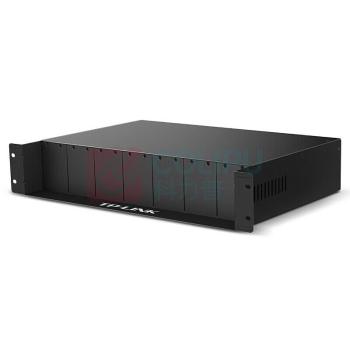 普联 TP-LINK 双电源光纤收发器 TL-FC1420 14槽位 19英寸 2U