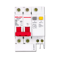 德力西电气 DELIXI ELECTRIC 微型剩余电流保护断路器 DZ47sLE 2P 40A C型 30mA AC DZ47SLEN2C40
