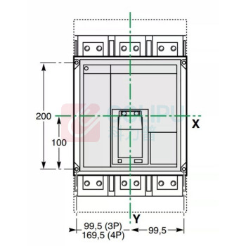 施耐德 Schneider 断路器 NS1250N3PMIC6.0A