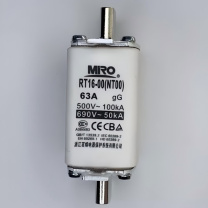茗熔 刀型熔断器 NT00 gG 500V/690V/40A 5个/盒