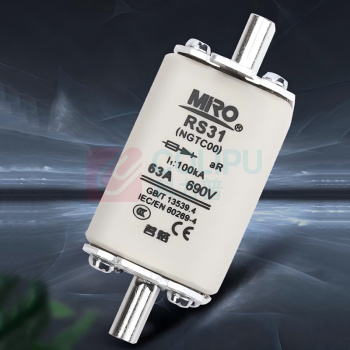 茗熔 刀型熔断器 NT00 gG 500V/690V/40A 5个/盒