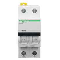 施耐德 Schneider 微型断路器 IC65N C40A 2P A9F18240
