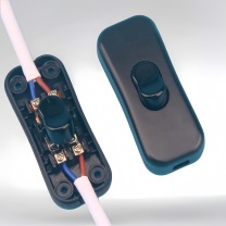 凯奢 台灯线开关 QJ-318 2A/250V 双线控制 (黑色)