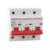 德力西电气 DELIXI ELECTRIC 空气开关 大功率电流家用空开 断路器短路保护器 DZ47-125 3P li(C) 100A