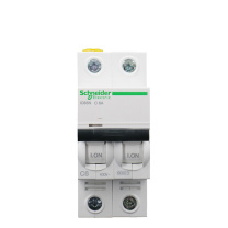 施耐德 Schneider 空气开关 A9F18206 IC65N 2P 6A  A9系列 小型断路器2P双进双出
