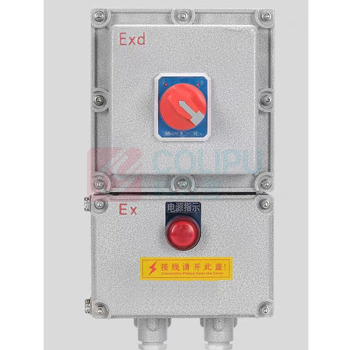 环盛 防爆断路器控制箱 BXMD DN32 3P 50A ExdeIIBT6 壁挂式安装 (本色)