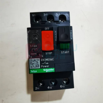施耐德 Schneider 电动机断路器 GV2ME06C+触头模块GVAN11