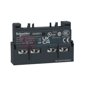 施耐德 Schneider 电动机断路器带辅助触点模块 GV2-ME32C/24-32A+GVAE11 GV2-ME32C/24-32A+GVAE11