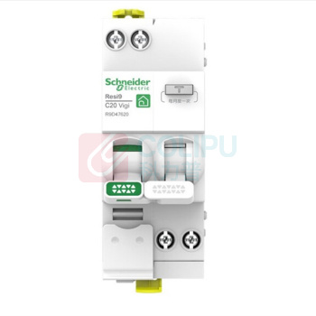 施耐德 Schneider 空开漏电保护器断路器 R9系列1P+N 20A 