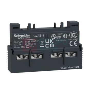 施耐德 Schneider 辅助触点模块 GV-AE11 进口GV2附件
