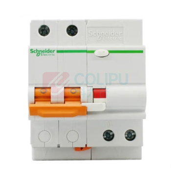 施耐德 Schneider 带漏保断路器 2P50A EA9系列 (白色) 10*6cm