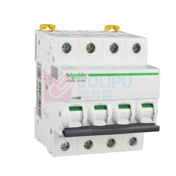 施耐德 Schneider 塑壳断路器 IC65N 4P D50A
