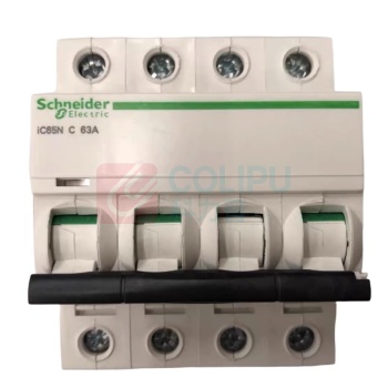 施耐德 Schneider 塑壳断路器 IC65N 4P C63A