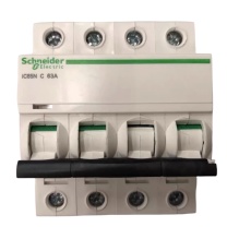 施耐德 Schneider 塑壳断路器 IC65N 4P C63A