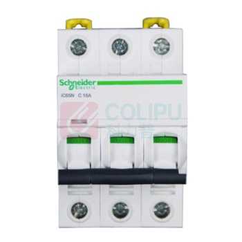 施耐德 Schneider 塑壳断路器 IC65N 3P C16A
