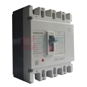 赛时工控 SHSSGK 塑料外壳式断路器 SKSM8-250L/4300 4P 125A / (浅灰)