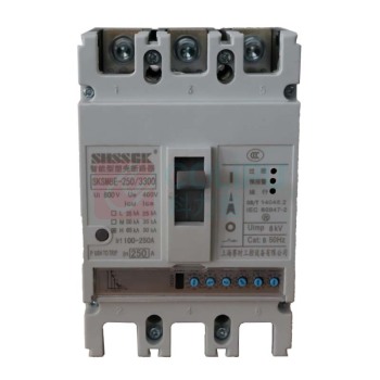 赛时工控 SHSSGK 电子式塑料外壳式断路器 SKSM8E-250/3300 250A / (浅灰)