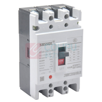 赛时工控 SHSSGK 塑料外壳式断路器 SKSM8-250L/3300 3P 225A / (浅灰)