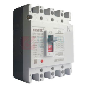 赛时工控 SHSSGK 塑料外壳式断路器 SKSM8-125L/4300 4P 100A / (浅灰)
