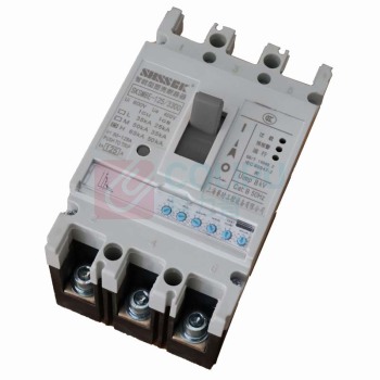 赛时工控 SHSSGK 电子式塑料外壳式断路器 SKSM8E-125/3300 125A / (浅灰)