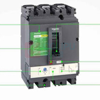 施耐德 Schneider 塑料式外壳式断路器LV525453 CVS250N TMD-250A-3P3D 固定式