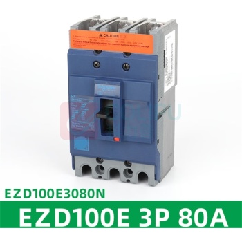 施耐德 Schneider 塑壳断路器 EZD100E 3P 80A