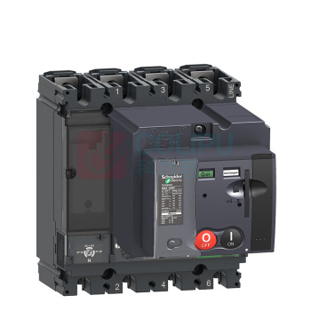 施耐德电气(Schneider Electric) 塑壳断路器 NSX100F 36kA AC 4P3D 25A TMD MT380 NSX100F 配电型 36 36kA 100 固定式 4P NS
