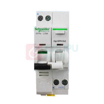 施耐德 Schneider 微型断路器 iDPNa C25A Vigi IDPN ELE Acti9 1P+N (本色)