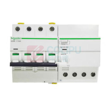 施耐德 Schneider 漏电保护断路器 iC65N 4P C32A +A9V08440