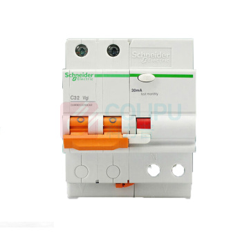 施耐德 Schneider 带漏报开关 2PC32A-1 一个装 (白色)
