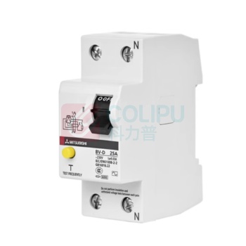 三菱 uni 塑壳漏电断路器 BV-D 2P 25A