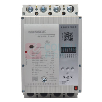 赛时工控 SHSSGK 智能剩余漏电断路器 SKSM8LZ-400/4 4P 400A / (浅灰)