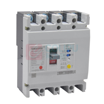 赛时工控 SHSSGK 塑料外壳式漏电断路器 SKSM8LE-250/4300 4P 160A / (浅灰)