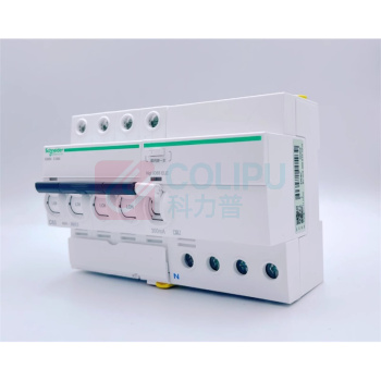 施耐德 Schneider 小型断路器 iC65N AC380V,4P,40A, 带漏电保护器