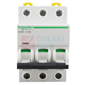 施耐德 Schneider 微型断路器 IC65N C25A 3P 106 A9F18325